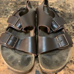 Birkenstock Milano Leather Sandals